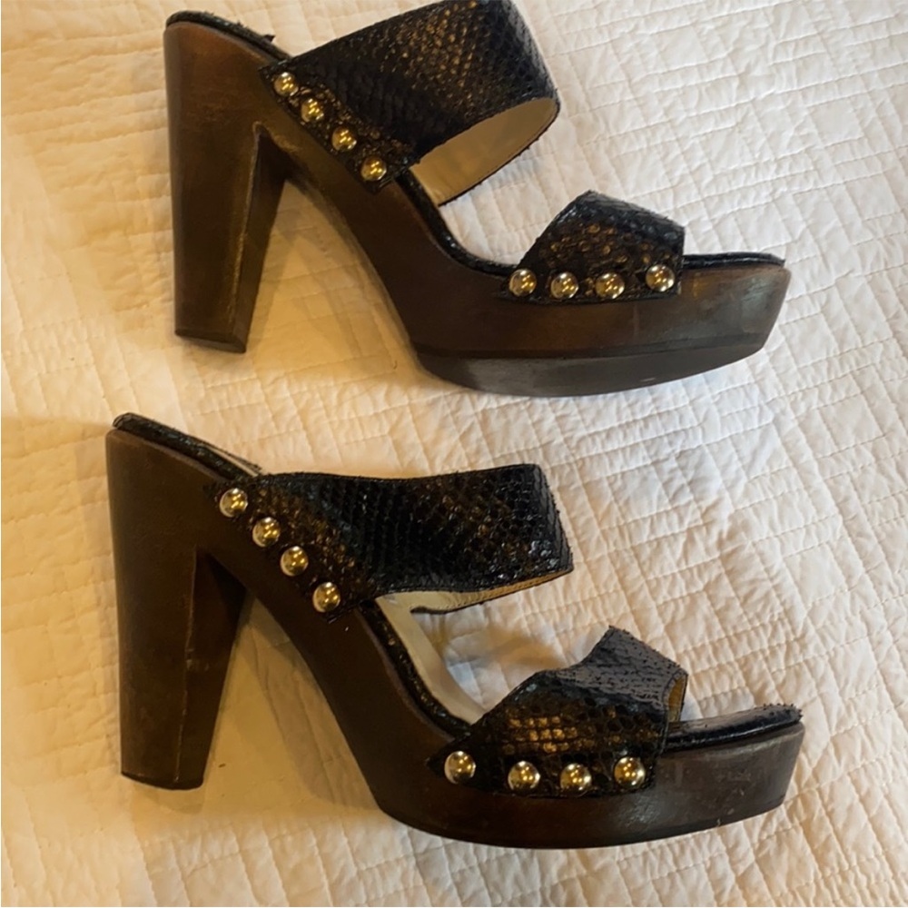 Jimmy Choo authentic snakeskin with studs - Picture 10 of 12